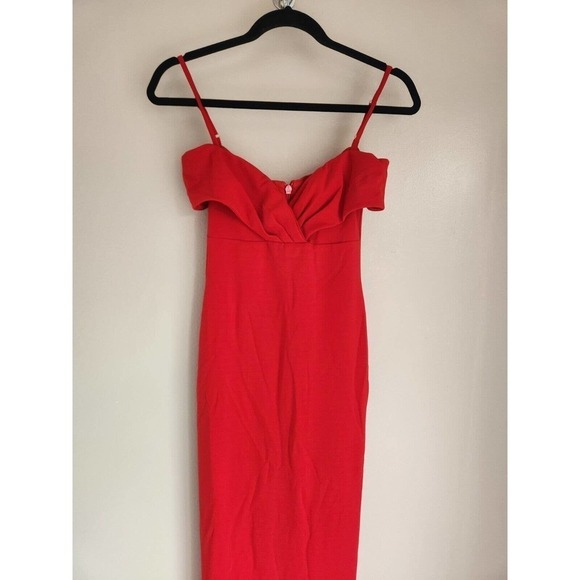 NWT NOOKIE Revolve Phoenix Gown Size XS Red - Picture 4 of 10